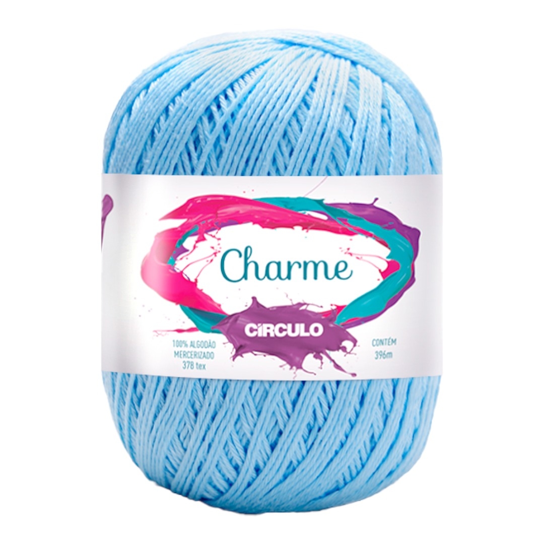 Comprar Linha Charme 396m 150g 2012 AZUL CANDY - R$13,58 - WOWLOJA
