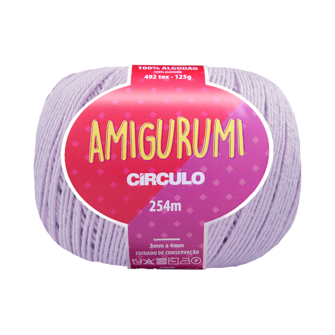 Comprar Fio Amigurumi Linha Novelo 254m 125g 6006 LILÁS-CANDY - R