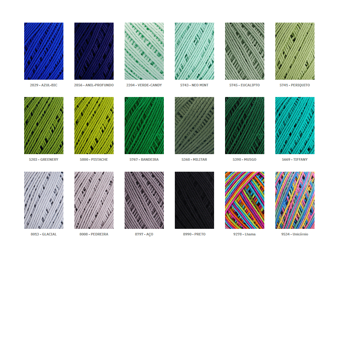 Comprar Fio Amigurumi Linha Novelo 254m 125g 5745 EUCALIPTO - R$13,50