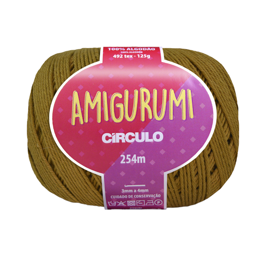 Comprar Fio Amigurumi Linha Novelo 254m 125g 7077 DOCE DE LEITE