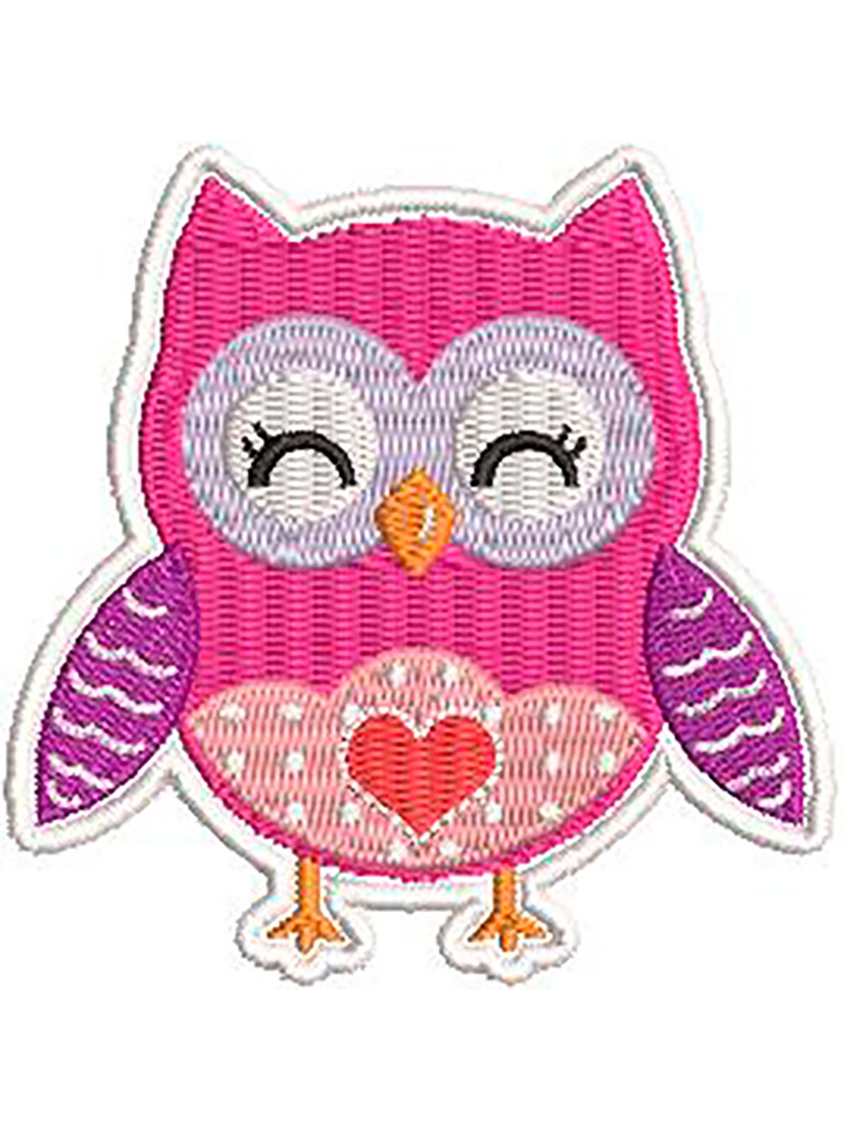 Comprar Patch Bordado Coruja 7x7 Cód.3226 - a partir de R$12,42 -, image size:1200x1600