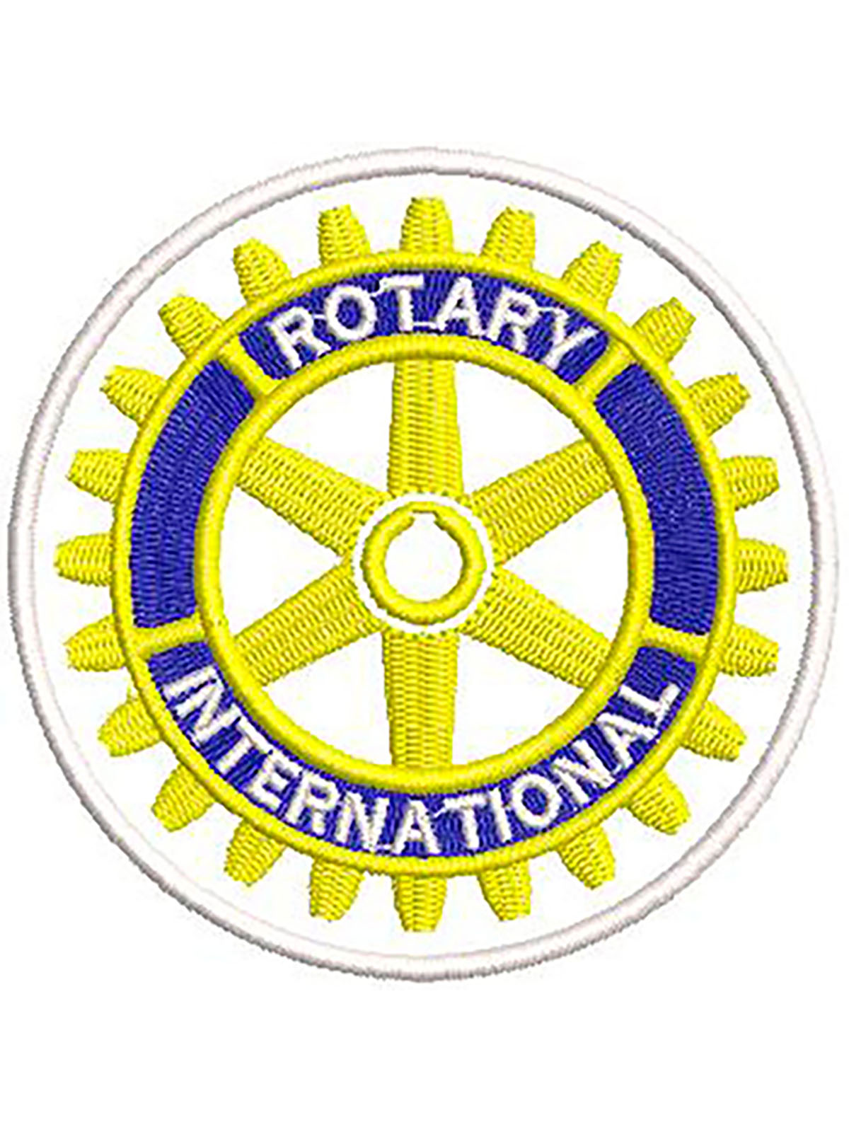 Comprar Patch Bordado Brasão Rotary Internacional 9x9 cm Cód.4025
