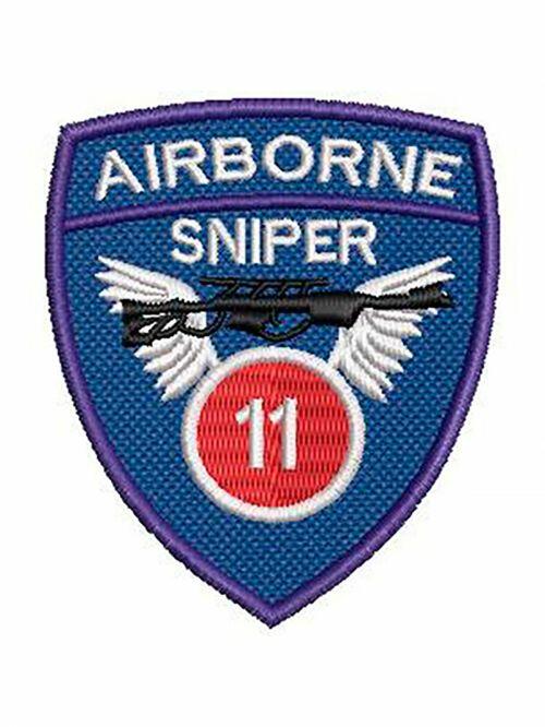 Cod 2250 Comprar Patch Bordado Airborne Sniper 7,5x6,5 cm Cód.2250 - a partir de ...