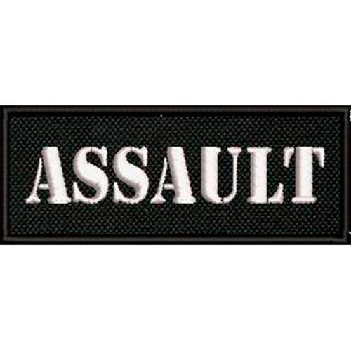 Comprar Patch Bordado Assault 4x10 cm Cód.2510 - a partir de R$18,04