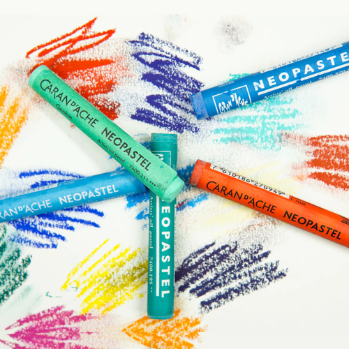 Comprar Giz Pastel Oleoso Caran D'Ache Neopastel com 24 Cores - a