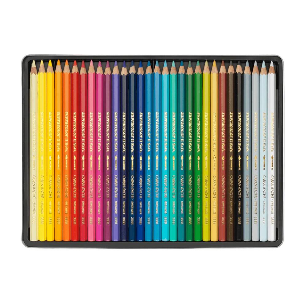 Comprar Lápis de Cor Aquarelável Caran D'Ache Supracolor 30 Cores