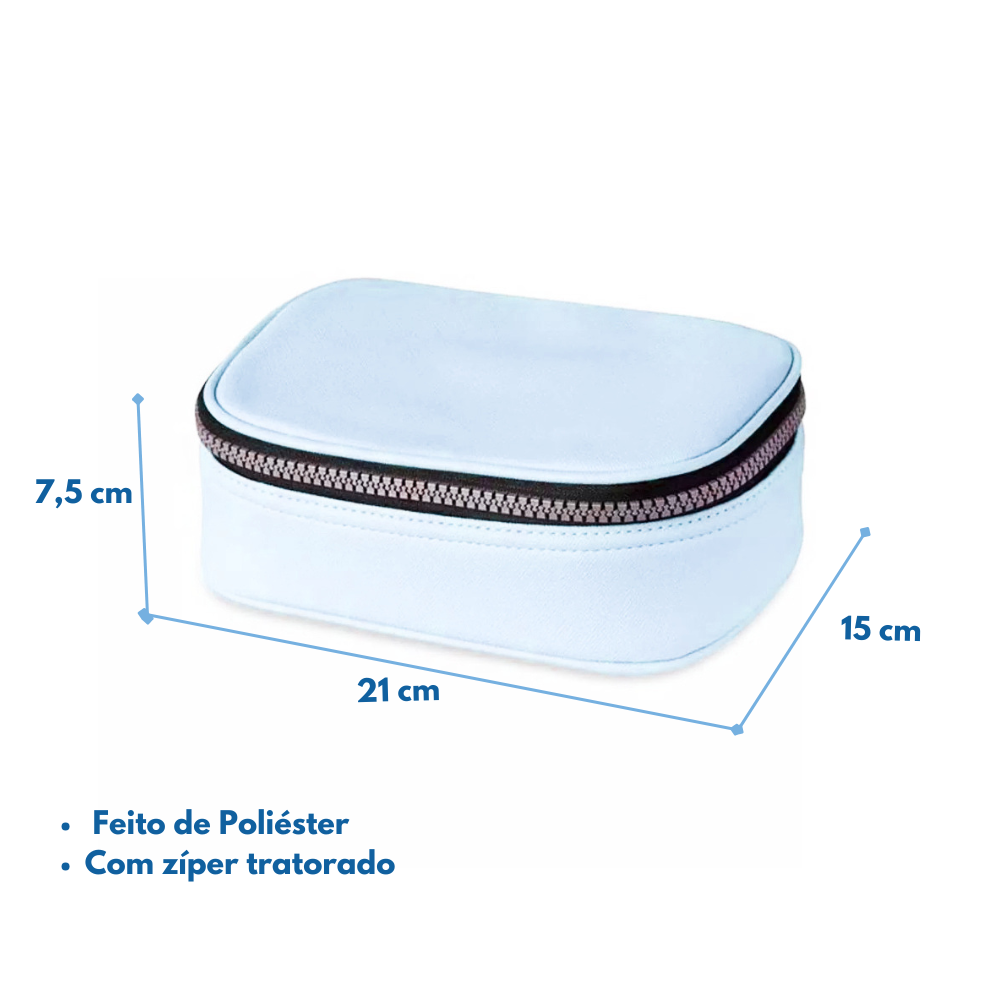 Comprar Estojo Box Fizz Jumbo Prada Tons Pastéis + Chaveiro
