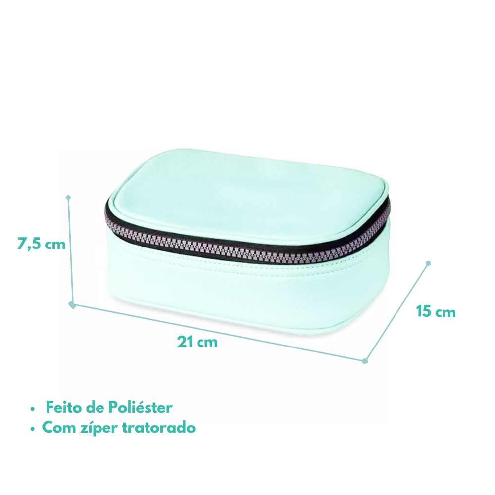 Comprar Estojo Box Fizz Jumbo Prada Tons Pastéis + Chaveiro