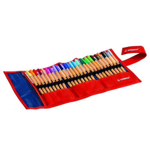 Caneta Hidrográfica Stabilo Point 88 Rollerset 25 Cores 8825