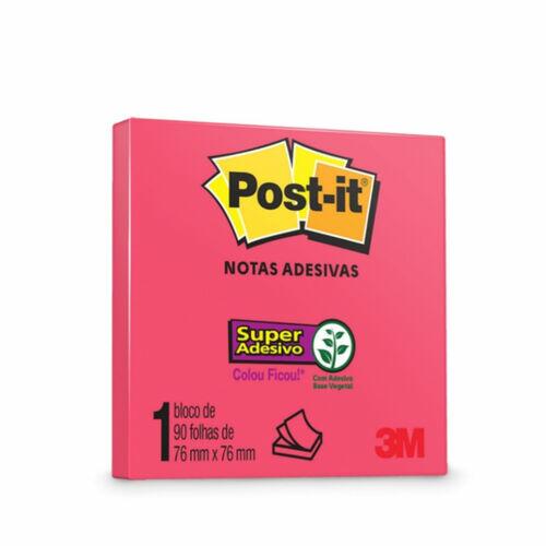 Bloco Adesivo Post-It 3M 76x76mm 90 Folhas