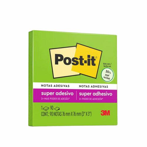 Bloco Adesivo Post-It 3M 76x76mm 90 Folhas