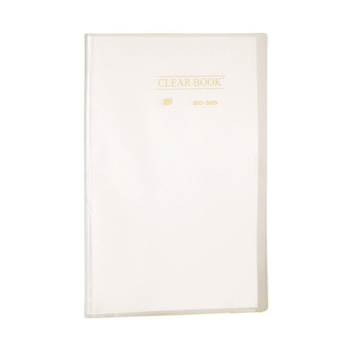 Pasta Catálogo Ofício Yes 30 Envelopes BD30S Clear Cristal