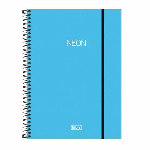 Caderno Universitário Tilibra Espiral 80Fls Neon