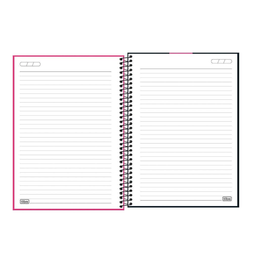 Caderno Universitário Tilibra Espiral 80Fls Neon
