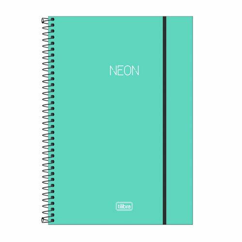 Caderno Universitário Tilibra Espiral 80Fls Neon