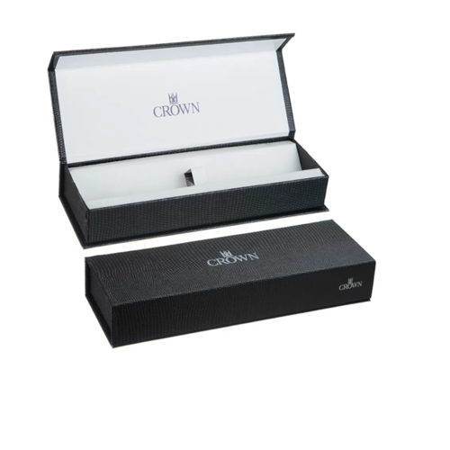 Caneta Esferográfica Crown Master Gold YW19968S Prata