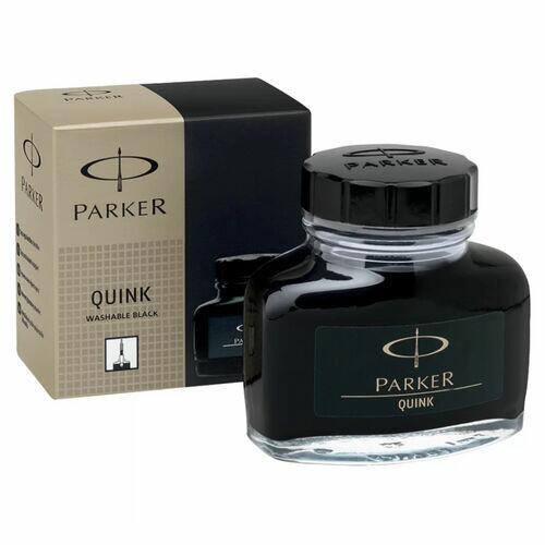 Vidro de Tinta Parker 57ml Quink Preto 1950375