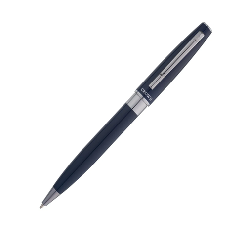 Caneta Esferográfica Crown Barcelona YW15500A Azul