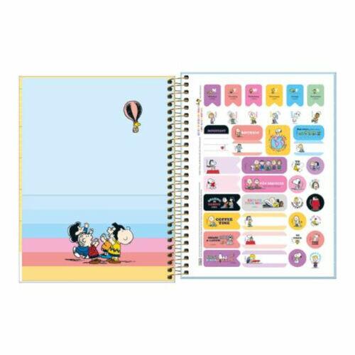 Caderno Colegial Tilibra Espiral 160Fls Snoopy