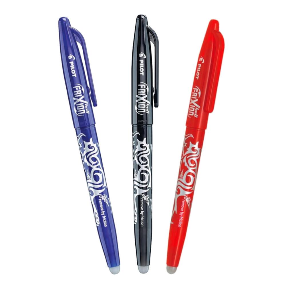 Comprar Kit Caneta Esferográfica Pilot Frixion Ball Apagável 3