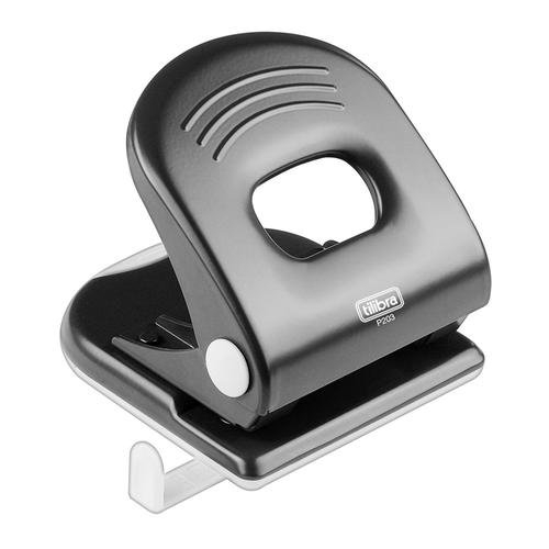 Perfurador 2 Furos Tilibra P203 40 Folhas Preto
