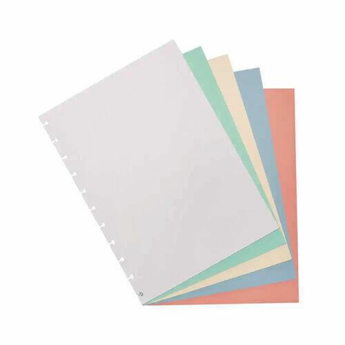 Refil Caderno Inteligente 80g Colorido A5 50 Folhas