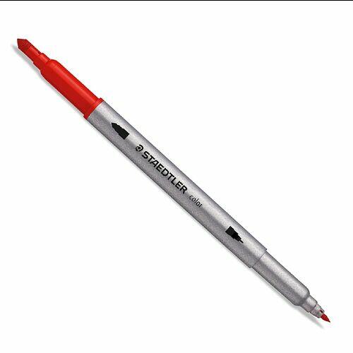 Caneta Hidrocor Staedtler Ponta Dupla com 36 Cores 3200 TB36