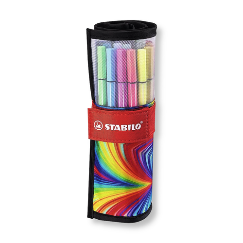 Caneta Hidrográfica Stabilo Pen 68 Arty com 25 Cores