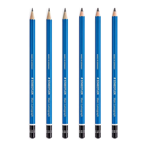 Comprar Lápis Grafite Staedtler Mars Lumograph com 6 Graduações
