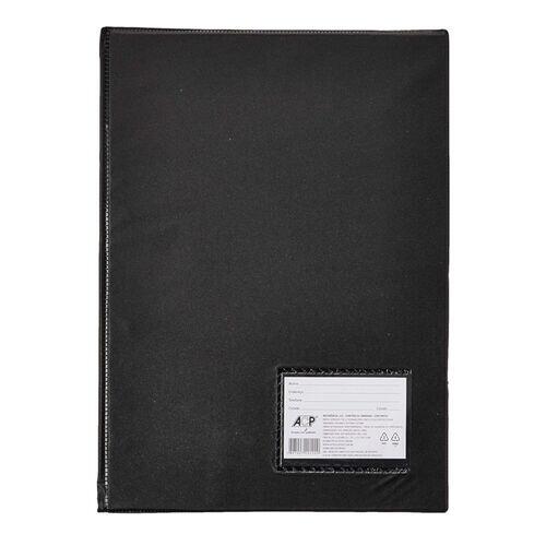 Pasta Catálogo Acp Oficio 50 Envelopes 0,06mm C/Visor 2cm 122