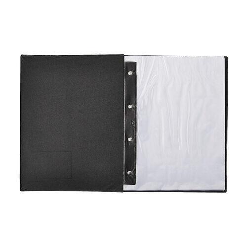Pasta Catálogo Acp Oficio 50 Envelopes 0,06mm C/Visor 2cm 122