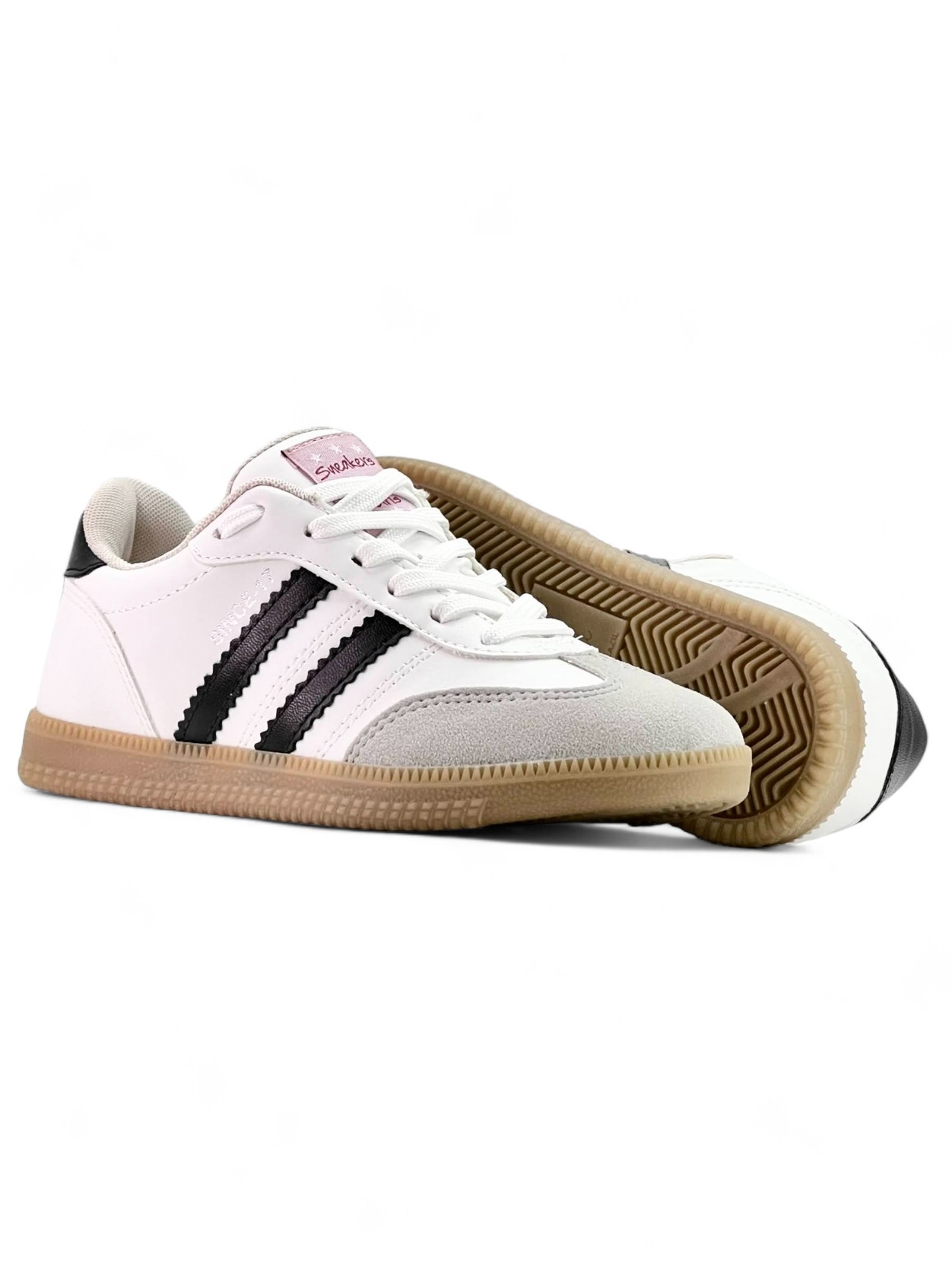 Comprar Tênis casual Mini Sua cia Originals 51865- Branco/preto/cz