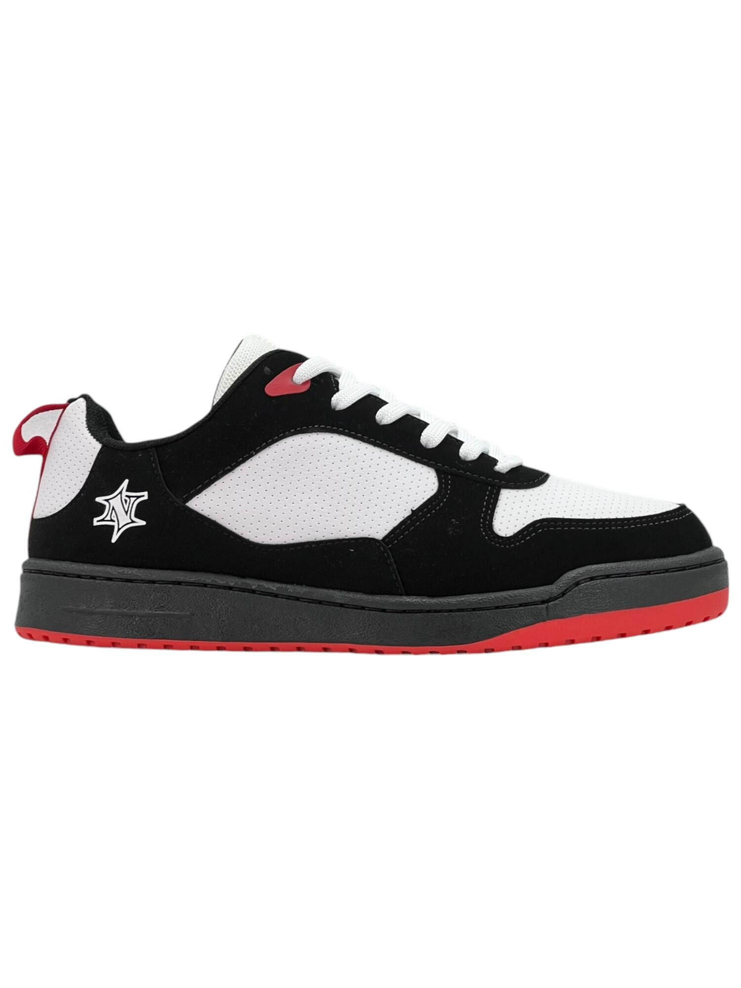Comprar Tênis casual snk nesk C5727-08 - Preto/branco/vermelho