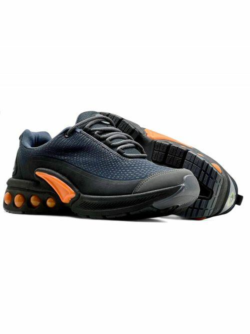 Comprar Tênis casual esportivo Nesk C5803 - Grafite/Laranja