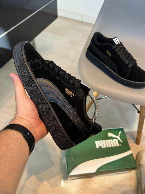 Comprar Tênis unissex veludo PU4 Street - All black