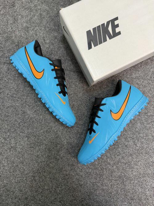 Comprar Chuteira society Nk Ref.200 - Azul céu/mostarda