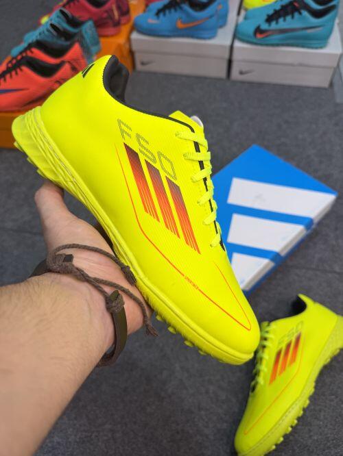 Comprar Chuteira society AD Ref.300 - Amarelo limão/laranja