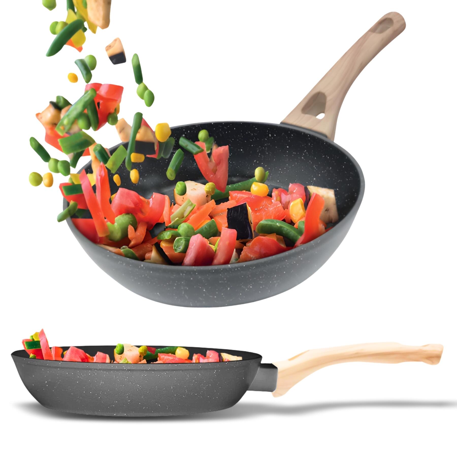 Comprar Frigideira Indução 24cm 1,7l Fundo Triplo Cinza - Dolce Home