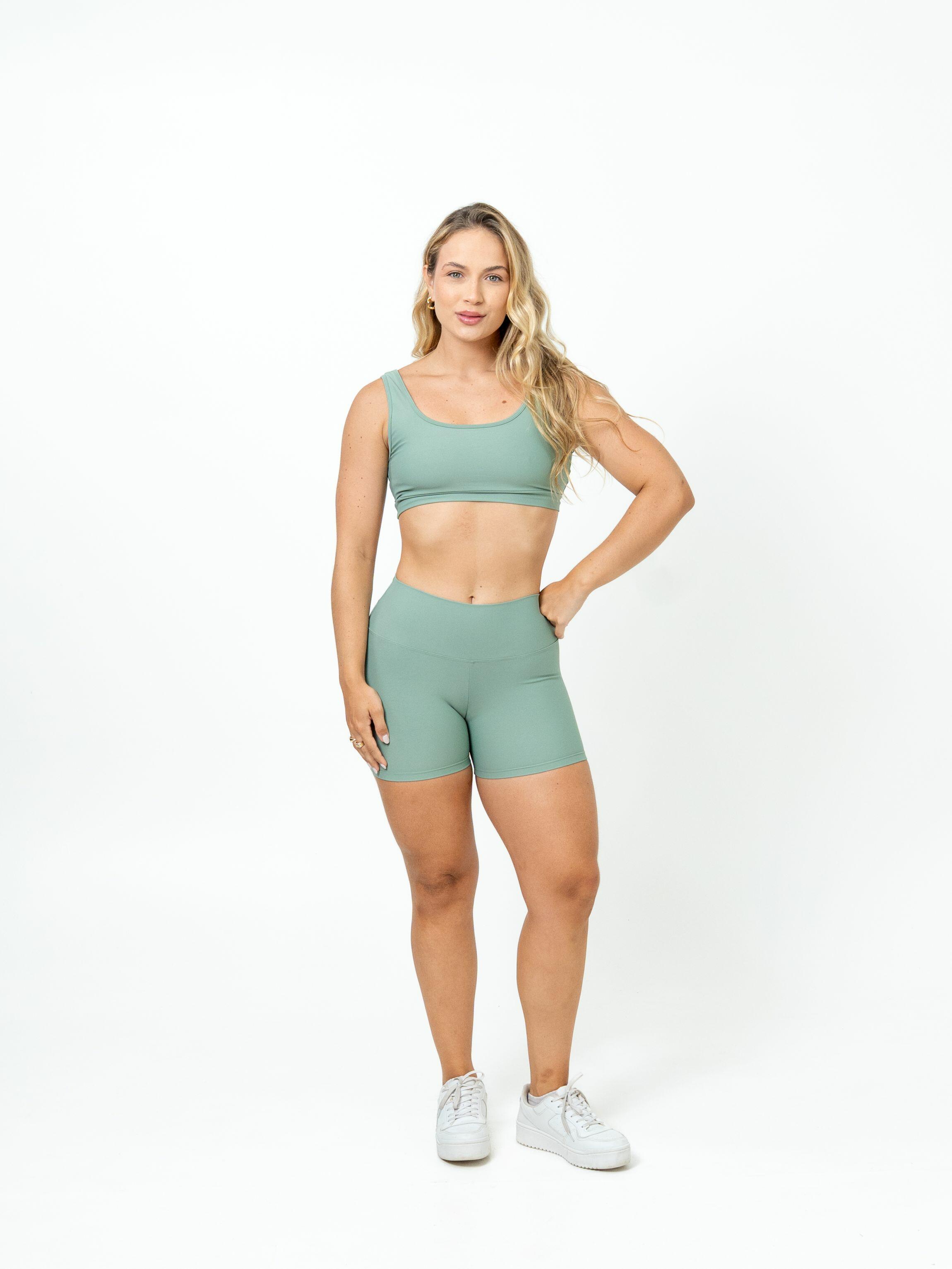 Comprar Short Básico + Top Anna - Light Herb