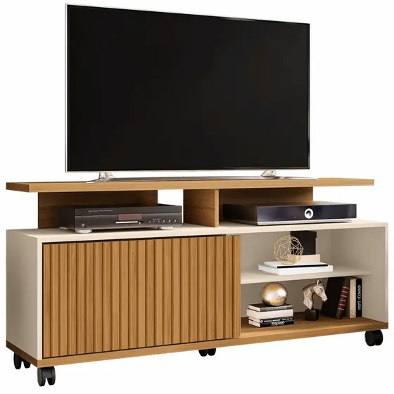 Comprar Rack Bechara Topazio A63l136x38 Off White/Naturalle