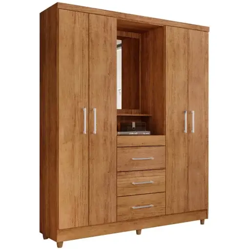 Comprar GUARDA ROUPA RUDRACK CAPELINHA A190XL150XP42 CEDRO - a