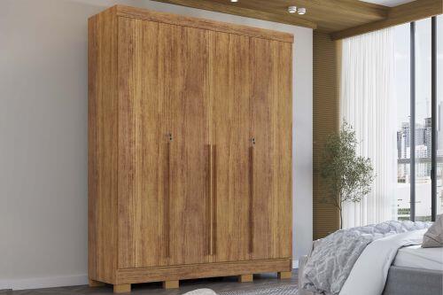 Comprar GUARDA ROUPA RUDRACK DOMUS A207XL160XP47 CEDRO - a partir