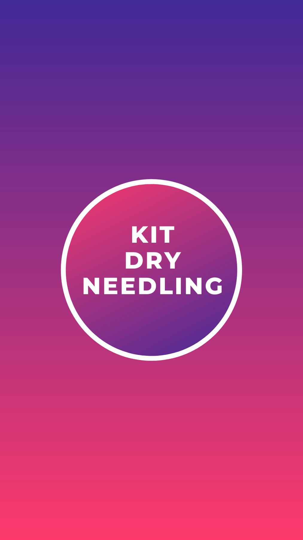 Kit Dry Needling