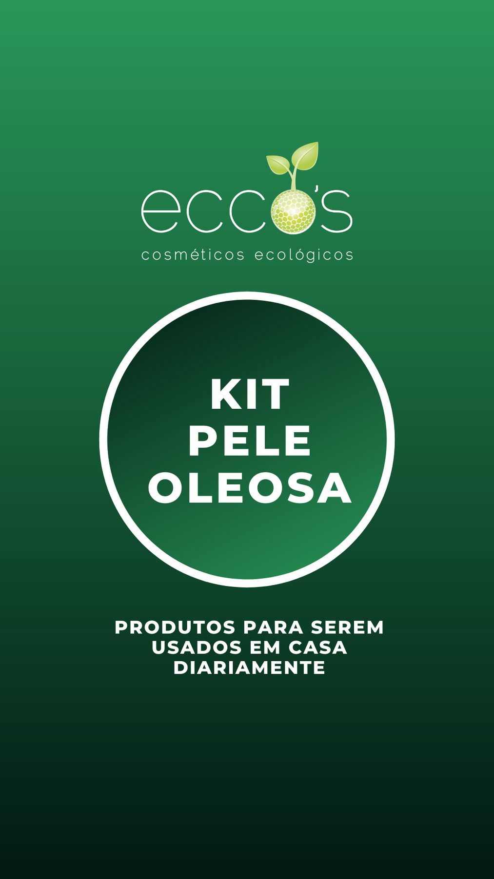 Kit Pele Oleosa Home Care