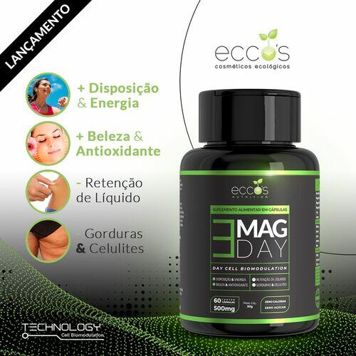 Suplemento Alimentar - 3 Mag Day | 60 caps - Eccos Cosméticos