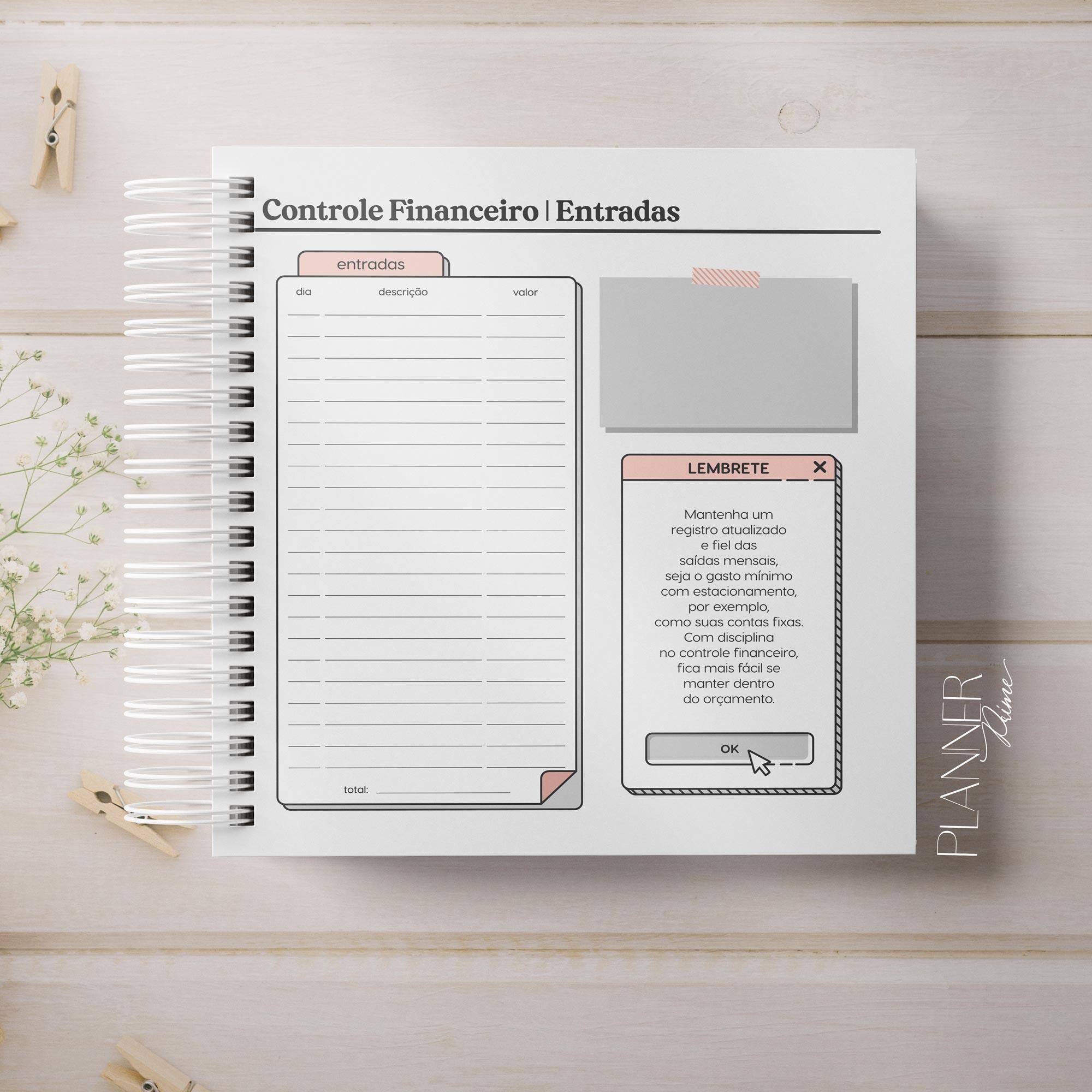 Planner Personalizado Big Planner , Agendas e Cadernos.