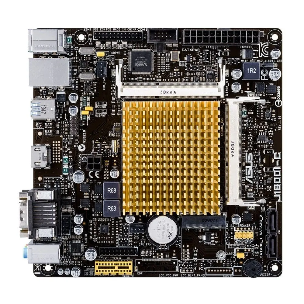 Comprar Placa Mae Integ Asus J1800I-C/BR D3-S 90MB0I50-C1BAY2 - R