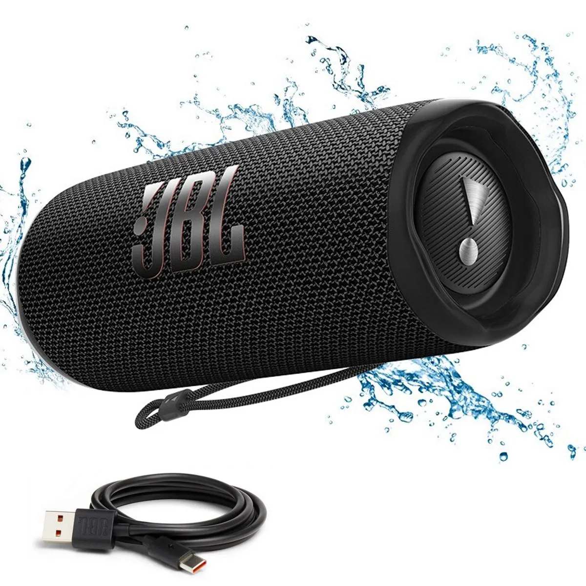 Comprar Caixa de Som Bluetooth JBL Flip 6 30W Preta - JBLFLIP6BLK