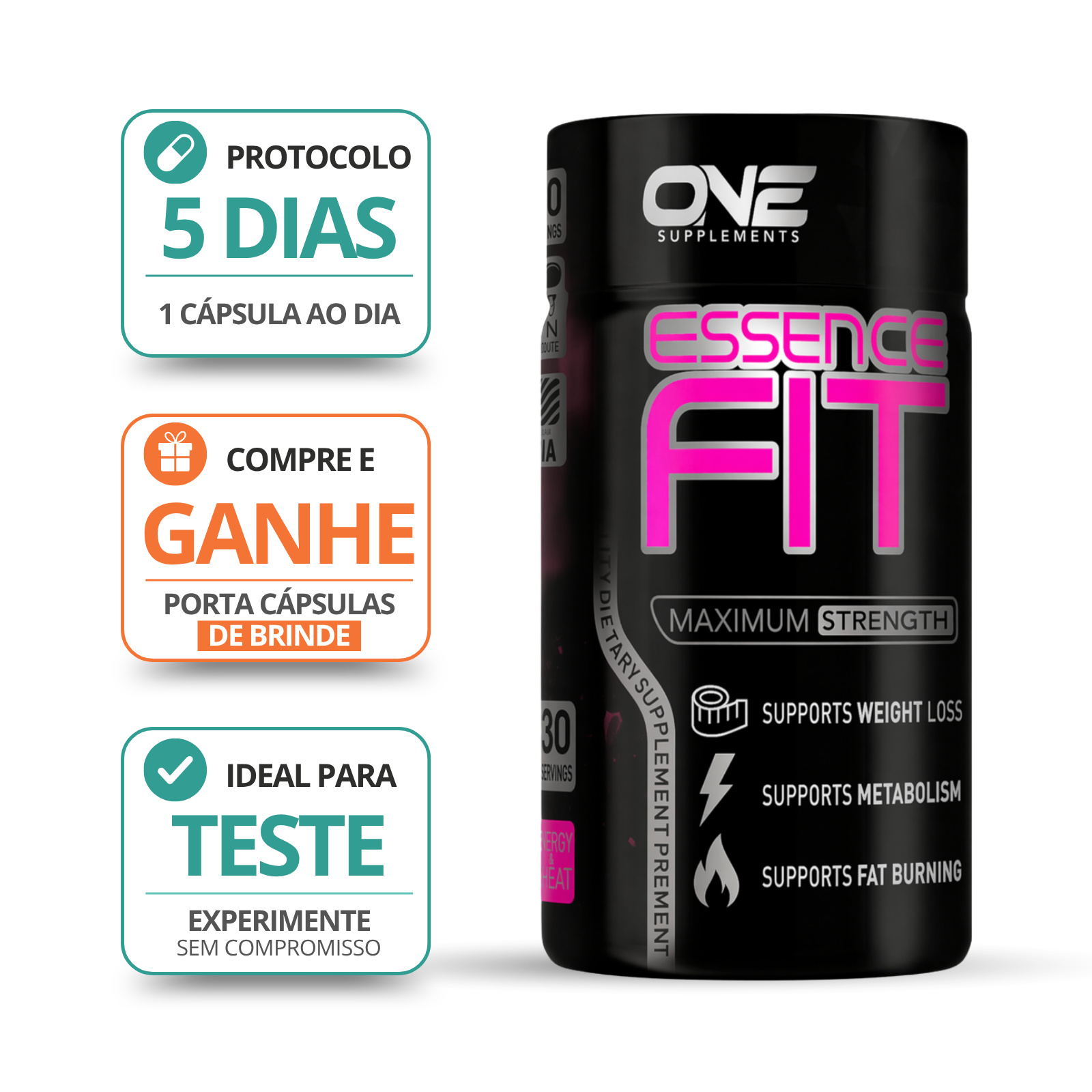 Comprar ESSENCE FIT PROTOCOLO 5 DIAS - BRINDE PORTA CÁPSULAS - a