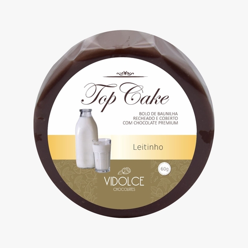 トップス cake Comprar Topcake Leitinho 60G - R$15,90 - Vidolce Chocolates